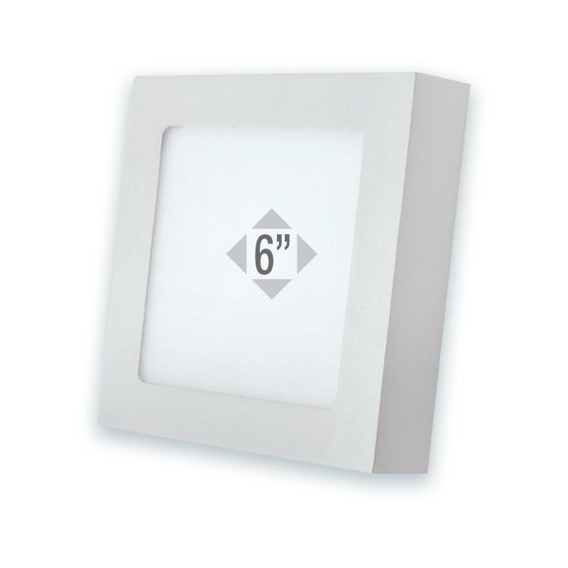 150541_PANEL LED CLASICO SUPERFICIAL 12W 6_ CUADRADA 170MM 960 LUZ FRIA_LUCERNA