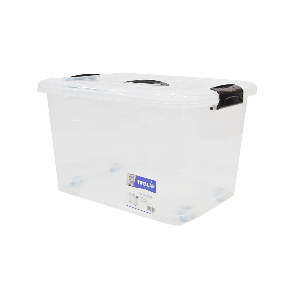 1814237 - CAJA ORGANIZADORA TOTAL BOX - 45 LITROS TRANSPARENTE 1