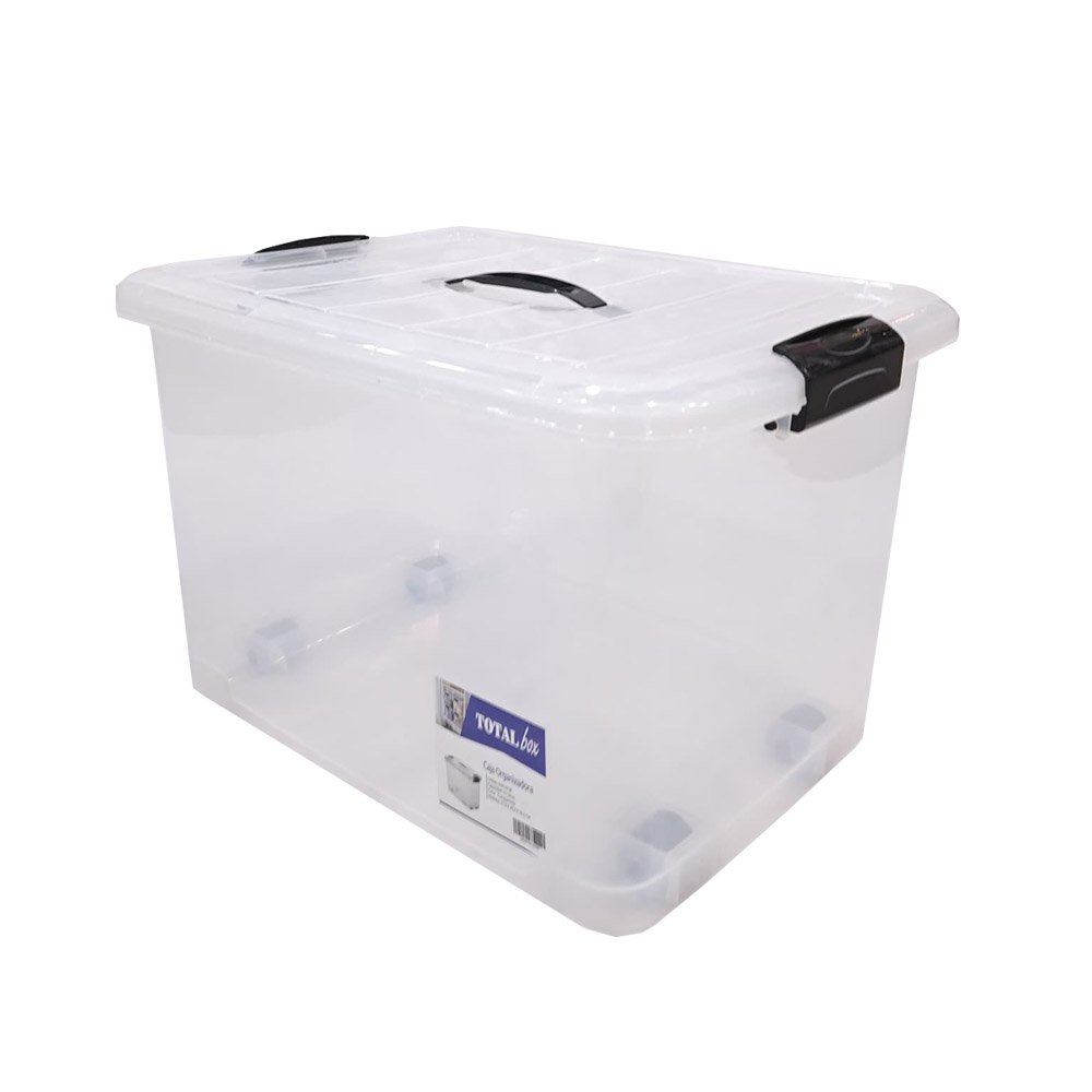 1814238 - CAJA ORGANIZADORA TOTAL BOX - 55 LITROS TRANSPARENTE 1