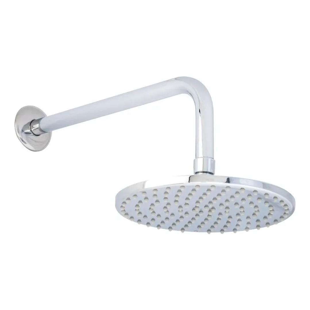 2150322 REGADERA 8 ABS CON BRAZO 35 CM DE ACERO INOXIDABLE CON ROSETA 508317