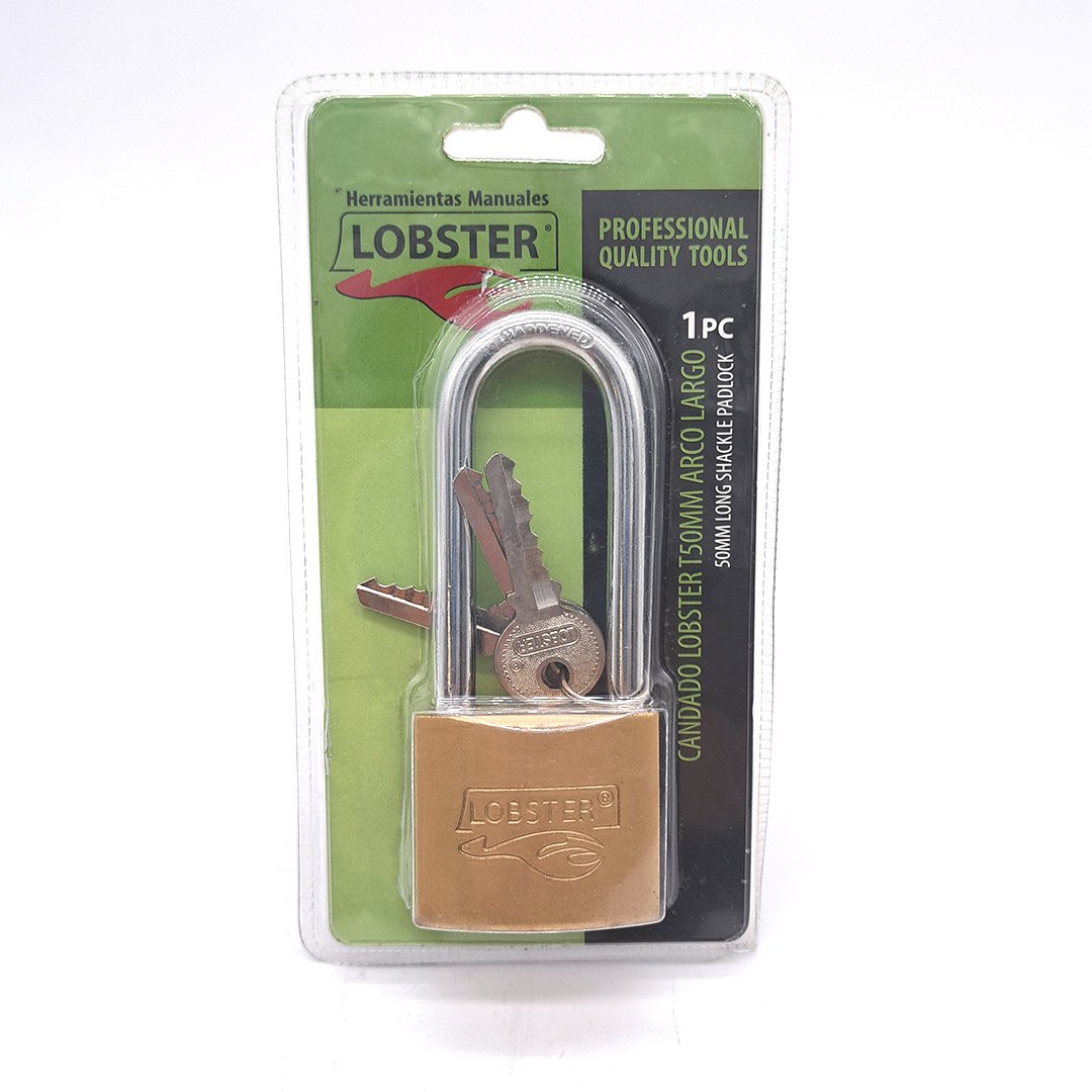 3330303 - 505784 CANDADO ARCO LARGO T50 LOSBTER 1