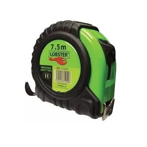 4553001 CINTA METRICA JUMBO 1 X 7.5 MTS LOBSTER